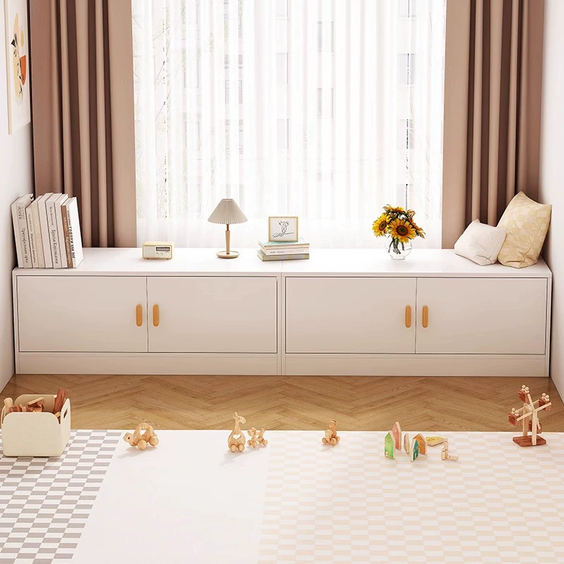 Шкафчик эркер шкафчик домашний балкон шкафчик может сидеть низкий шкаф для спальни татами современный минималистичный шкафчик