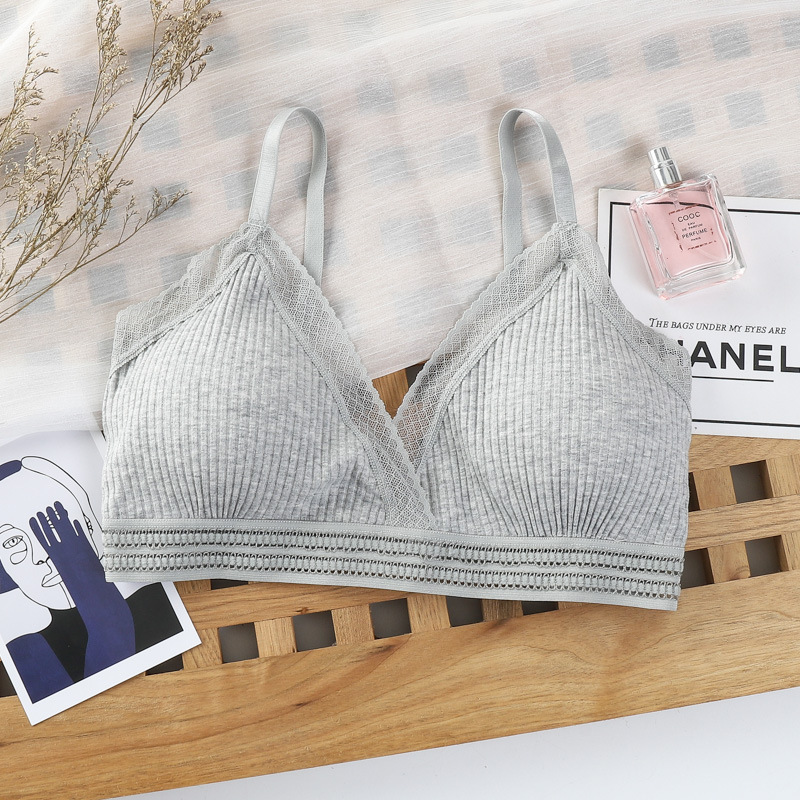 Correa inalámbrica de espalda que forma la ropa interior envuelta en el pecho de alta correa de hombro ajustable elástico cómodo transpirable suave sujetador 3D image 11