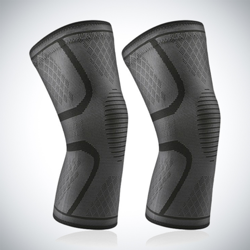 Rodilleras deportivas para hombres y mujeres Baloncesto Correr Escalada en cuclillas Leggings de fitness al aire libre Rodilleras antideslizantes y cálidas Protecciones deportivas