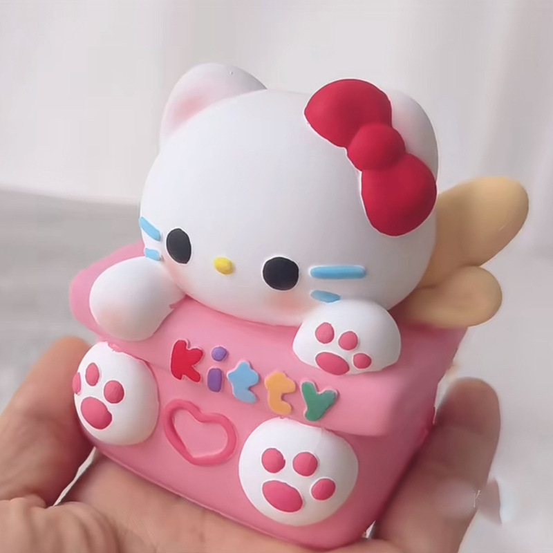 [99% Flawless] Kt Cat Series Aromatherapy Plaster Doll Coloring DIY Handmade Artwork Batch