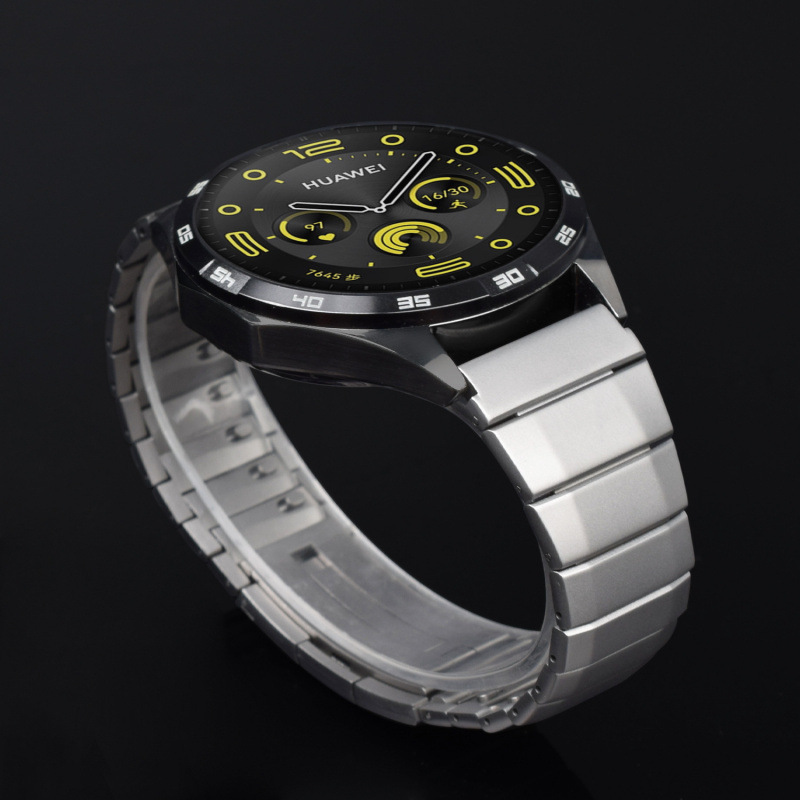Suitable for Samsung Watch8Ultra Stainless Steel Strap Huawei Gt6 Curved Quick Release Metal Strap Xiaomi 22mm