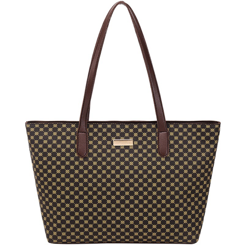 Bolso de mano impreso 2023 bolso nuevo comercio exterior bolso de las mujeres bolsa de momia casual estilo coreano bolsa de hombro de gran capacidad