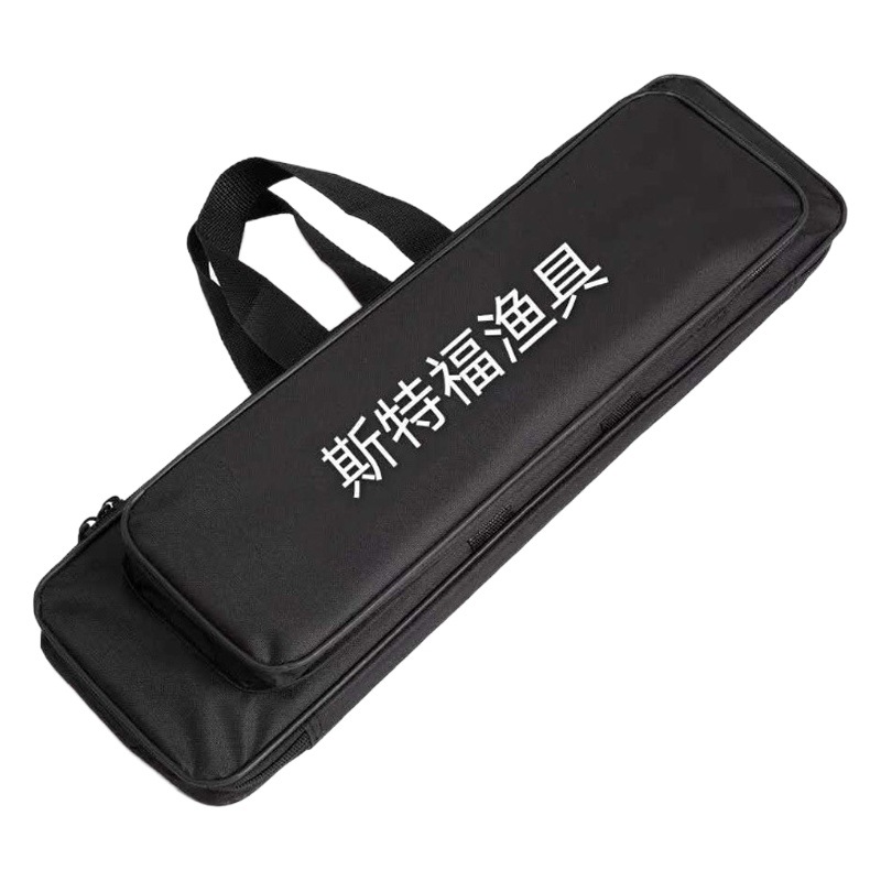 Wholesale fishing gear bag fishing bag fishing rod bag 50cm-to 70cm single layer steel wire light Rod bag table fishing bag