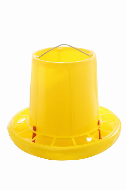 饲料桶/食桶（养鸡用）支架大料桶（10kg）（龙龙塑业）