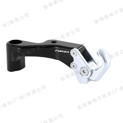 Motorcycle Modification Accessories: Motosiklet ləvazimatları və aksesuarları - gg-26005-universal-folding-hook-with-logo-silver