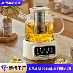 志高全玻璃养生壶恒温家用多功能办公室小型花茶电陶炉煮茶器批发