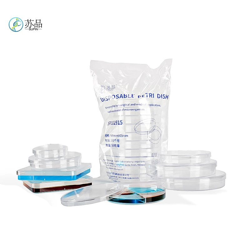 35/60/70/90/100/150/10*10 квадратное блюдо 13*13 одноразовая пластиковая чашка Петри различных спецификаций