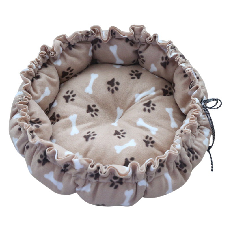 Factory wholesale pet nest cat kennel dog kennel mat medium and large dog kennel pumpkin kennel mat dual-purpose nest teddy dragon cat kennel