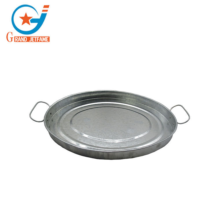 铁皮花盆托盘批发酒类金属托盘厨房用镀锌铁托盘