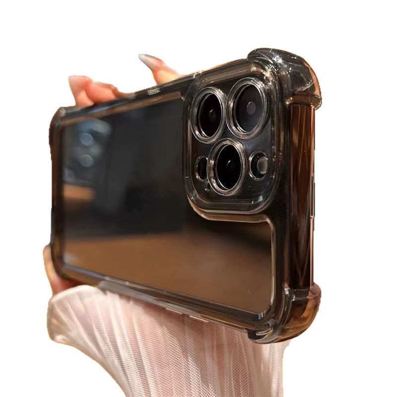 iPhone17promax用ケース、四隅エアバッグ付き耐衝撃、Apple16アクリル15保護カバー、越境対応|undefined