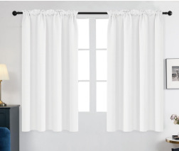 alta proteção contra luz isolamento térmico economia de energia quarto cozinha cortinas de bloqueio nórdico cor sólida preto seda cortinas blackout_voghion.com