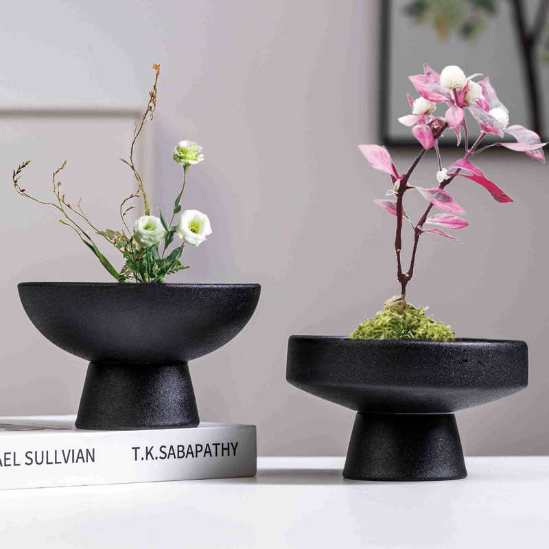 One Piece Wholesale Jianshan Bergamot Tray Chinese Style Non-Porous Rice Bamboo Hydroponic Moss Ball Flower Pot Fruit Tray Dessert Tray One Piece Wholesale Jianshan Bergamot Tray Chinese Style Non-Porous Rice Bamboo Hydroponic Moss Ball Flower Pot Fruit Tray Dessert Tray