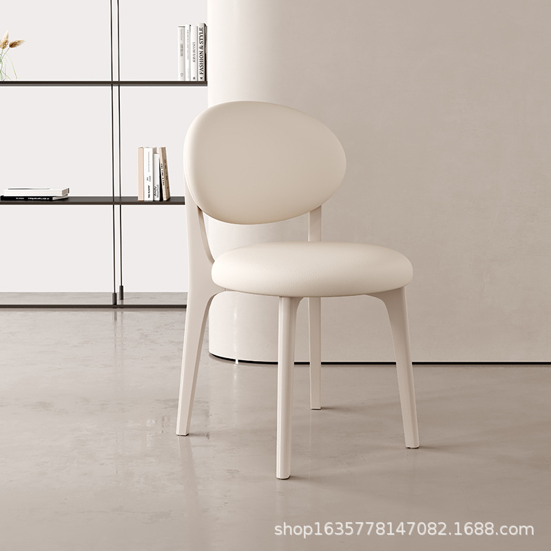 Silla de comedor de madera maciza moderna, comedor casero, hotel, cómodas sillas de respaldo, estilo nórdico, mesa de comedor simple, taburetes