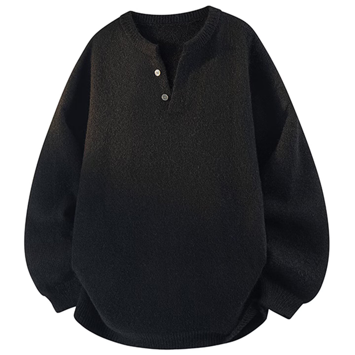 Explosiones transfronterizas de tamaño europeo gran tamaño henry cuello jersey suéter hombre otoño invierno alta sensación de fábrica de suéter perezoso al por mayor