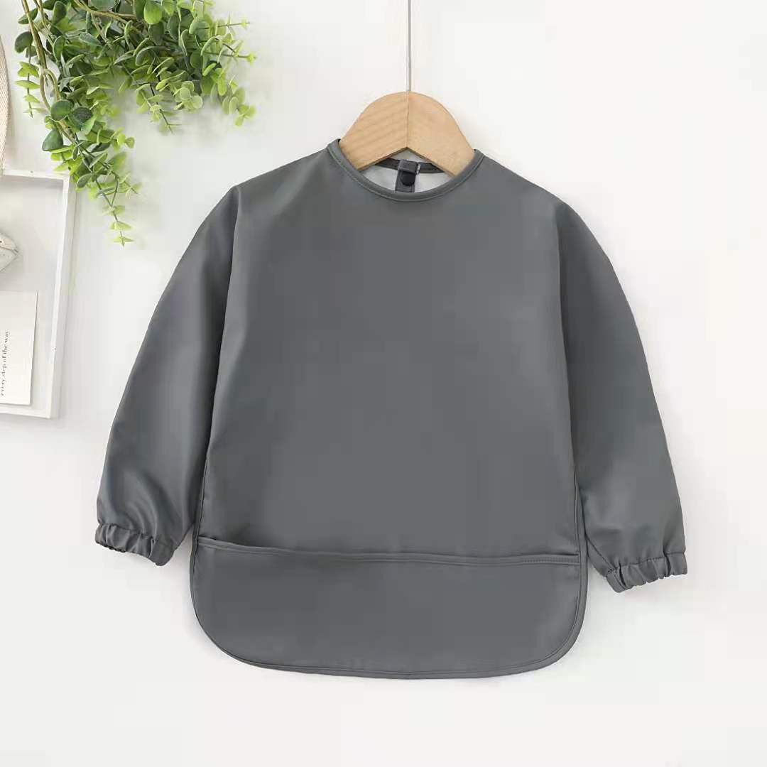 Blusa para niños daneses babero de alimentación para bebés y niños pequeños