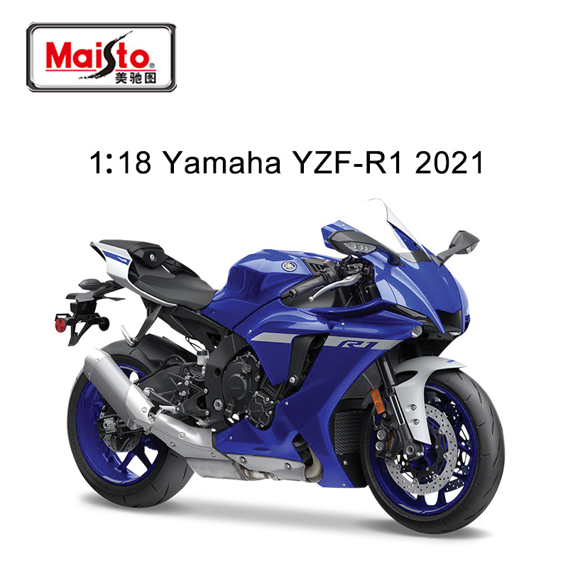 Maisto Meichi 1:18 motocicleta modelo Kawasaki Ducati BMW coche deportivo adorno artificial juguete de regalo