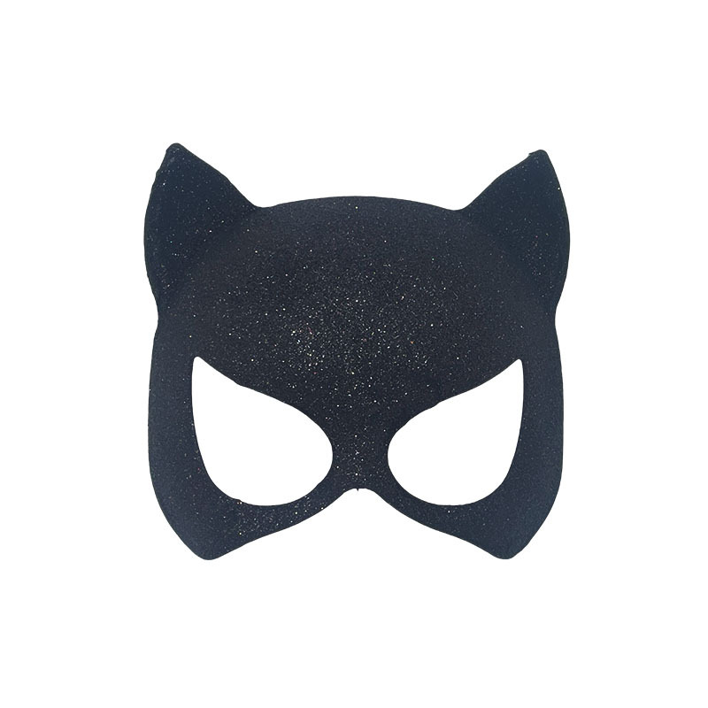 Nuevo producto polvo máscara de gato máscara de baile de maquillaje femenina máscara de fiesta Halloween carnaval máscara sexy