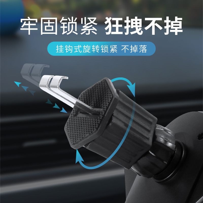 車載用スマホホルダー クリップ式 車のエアコン吹き出し口 ナビゲーション 重力サポートスタンド 防振 車窓用|undefined