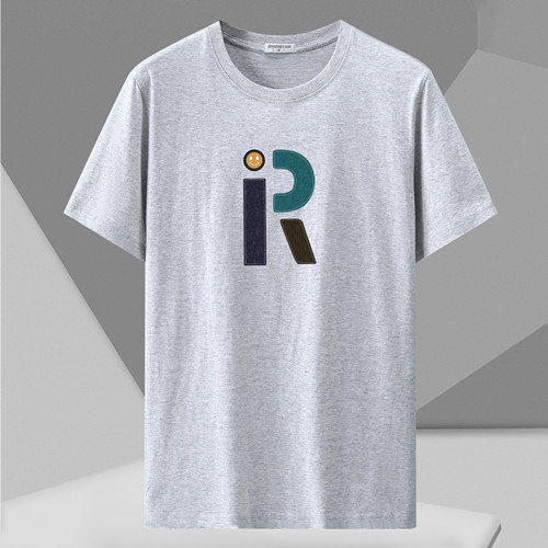 Spring Men's Short-sleeved T-shirt Korean Style Trendy Brand Student Round Neck Loose Half-sleeved T-shirt Top Extra Large Size T-shirt