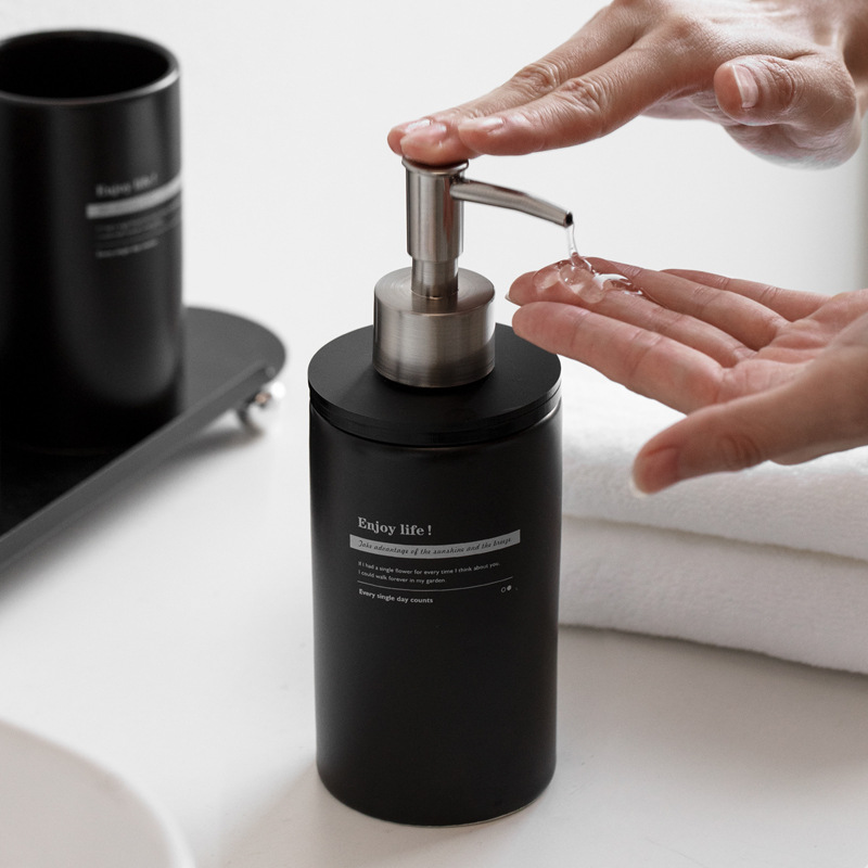 Taza de cerámica taza de agua taza diente baño Baño enjuague bucal taza B & B Hotel lavado traje pareja cepillado taza