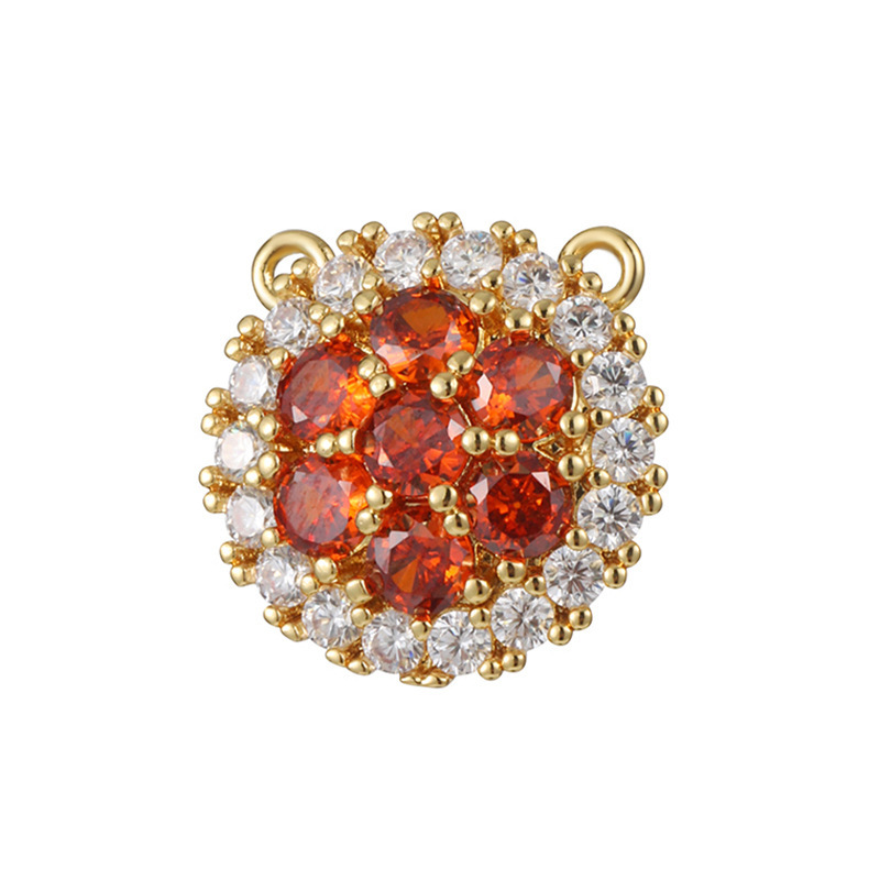 Joyas transfronterizas colgante de rubí esmeralda ligero de lujo accesorios de acero de titanio collar no decolor cadena clavícula