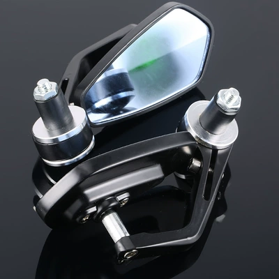 Motorcycle and Electric Vehicle Rearview Motorcycle Handle Cover - 5003-silver