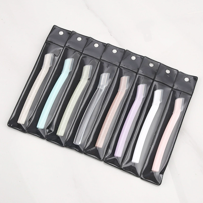 Handheld Razor, stainless steel blade, short-handle compact design, multi-color options