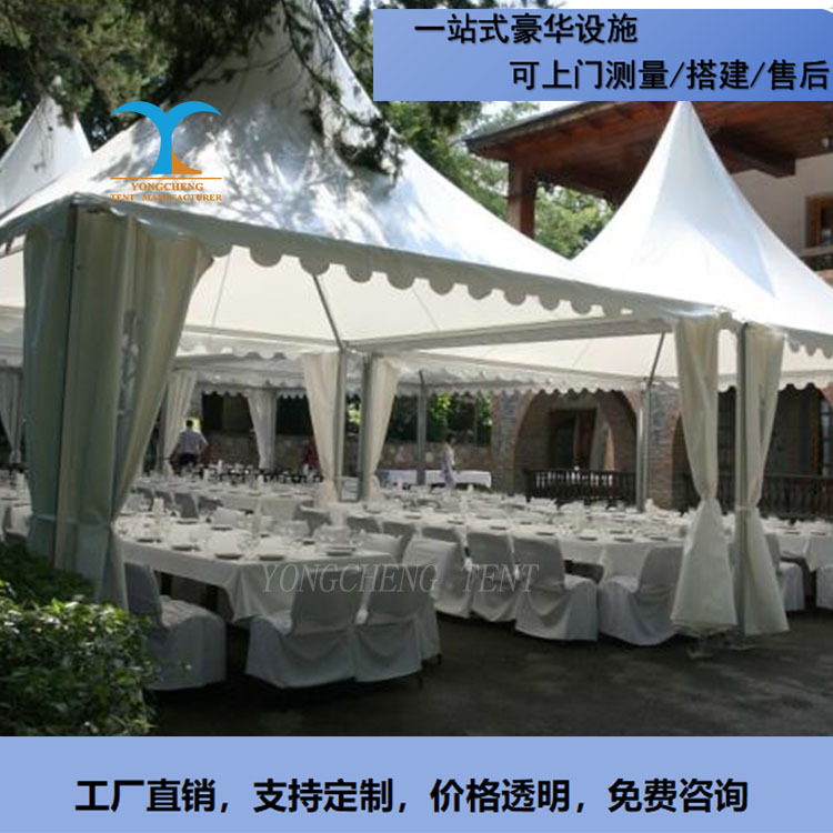 铝合金篷房户外活动展会展览夜市夜宵tent临时活动用房大棚蓬房