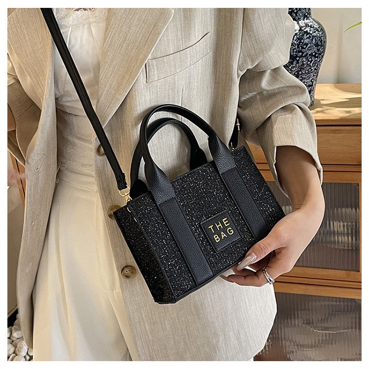 252g Weight Sewing Thread Fashion Element Zipper Closure Type Single Shoulder Strap, Double Handle Strap Type Shoulder Bag Bags Type Casual, Daily Occasion Pu Leather Material Color Block Pattern All Seasons Season Women's Gender Streetwear Style Square Shape Women's Pu Leather Color Block Streetwear Sewing Thread Square Zipper Shoulder Bag 4