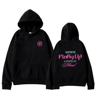 Katseye PINKY UP Kpop Print Hoodies Trendy Men Women Y2k Hoo
