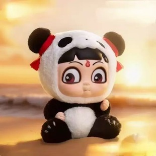 Official Merchandise of the Movie "Ne Zha: the Magic Child" Featuring the Character Ao Bing from the Chinese Animation Series, Including Blind Box Toys and Figurines