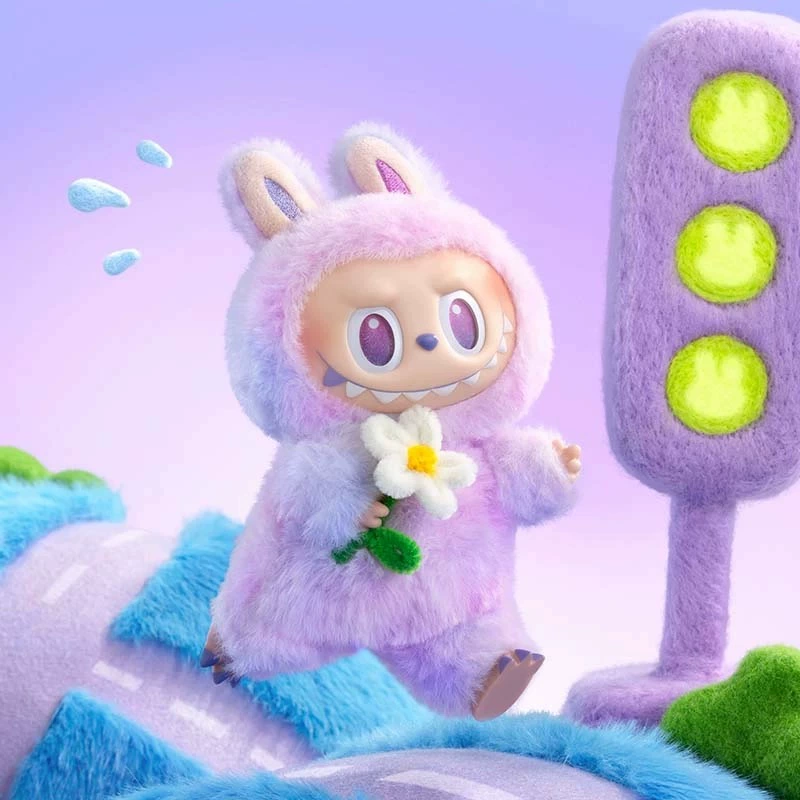 Bubble LABUBU3 серия «высокая энергия» передняя, клее-эластичный плюшевый подвесной брелок, слепой бокс Labubu 3-го поколения, трендовые игрушки