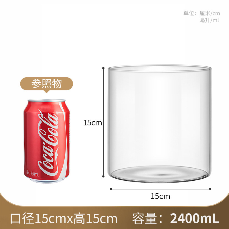 外国貿易の小さい景観のガラスの花瓶の置物の水培の生態の花瓶のコケの容器の卸売りの多肉の植木鉢のガラスの缶|undefined