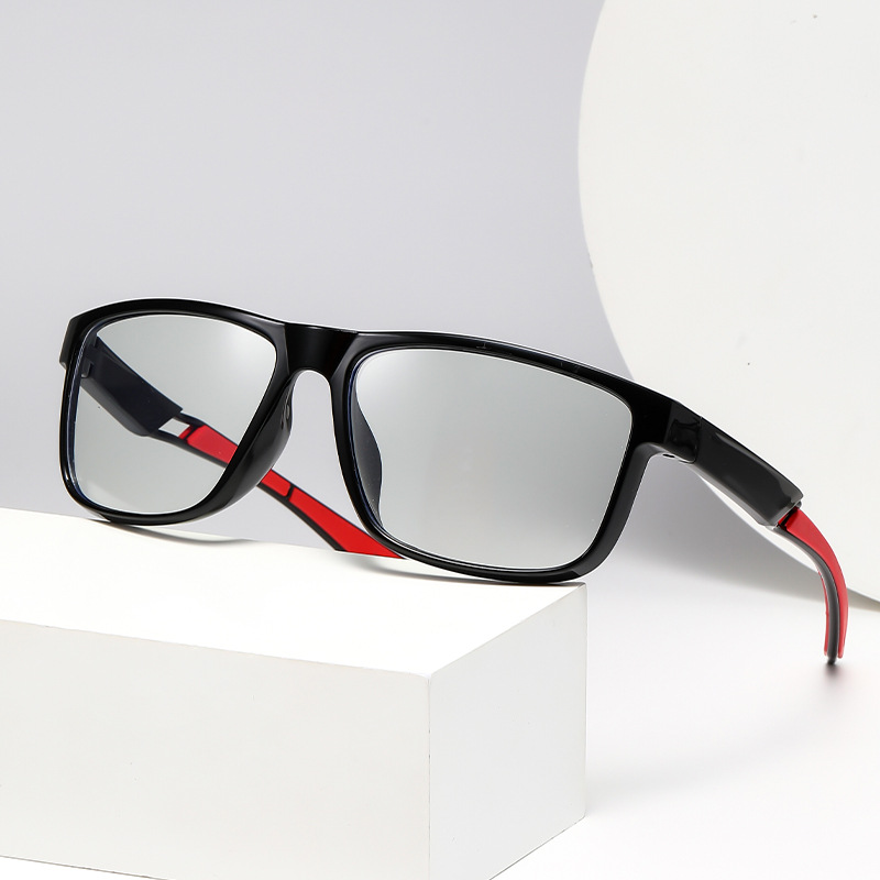 Gafas de lectura multifocales Deportes al aire libre Gafas de ciclismo que cambian de color fotosensibles Gafas de lectura a prueba de viento de doble uso para interiores y exteriores