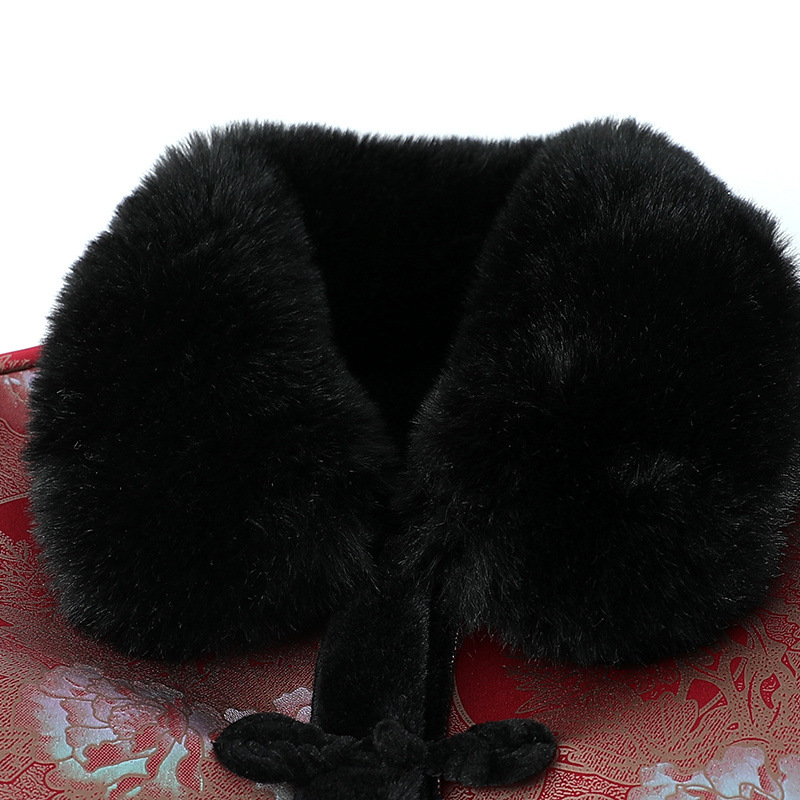 Warm down jacket for mother, Chinese style