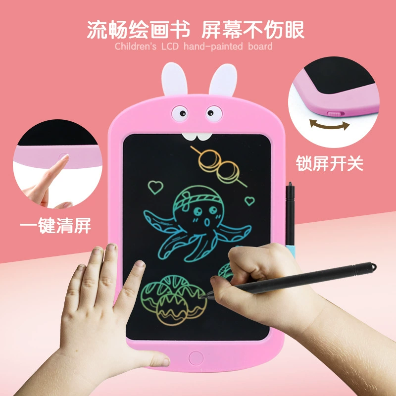 Cartoon drawing board, science and technology, graffiti