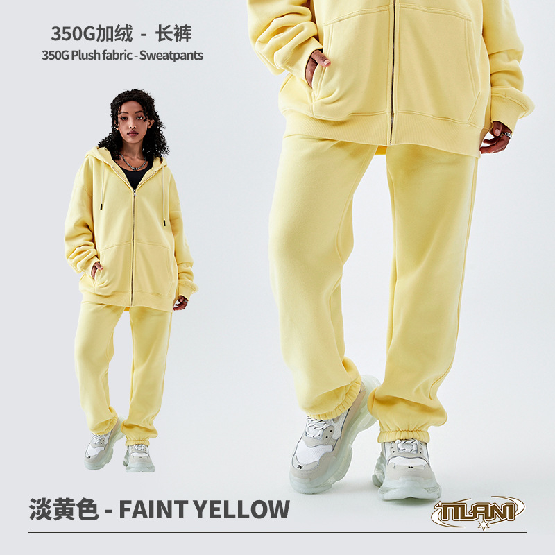 TILANI suéter de los hombres transfronteriza traje deportivo casual moda suéter de color sólido de los hombres y las mujeres simple cremallera Sudadera con capucha