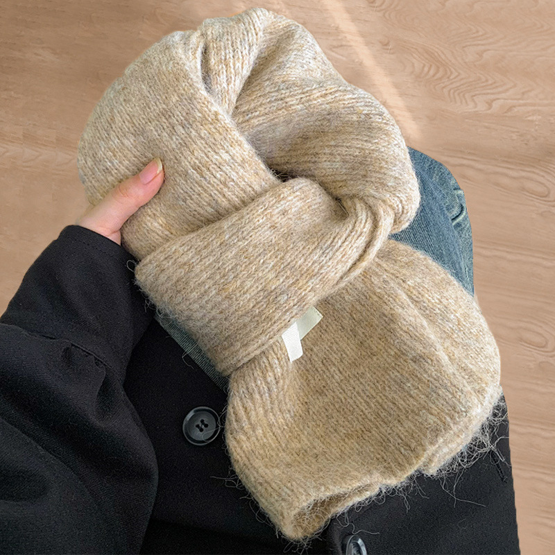 계란 천 라벨 - 아마 색상