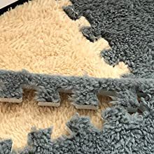 Living room, bedroom, thick plush foam pad, bed edge tatami, arbitrary puzzle cutting, carpet