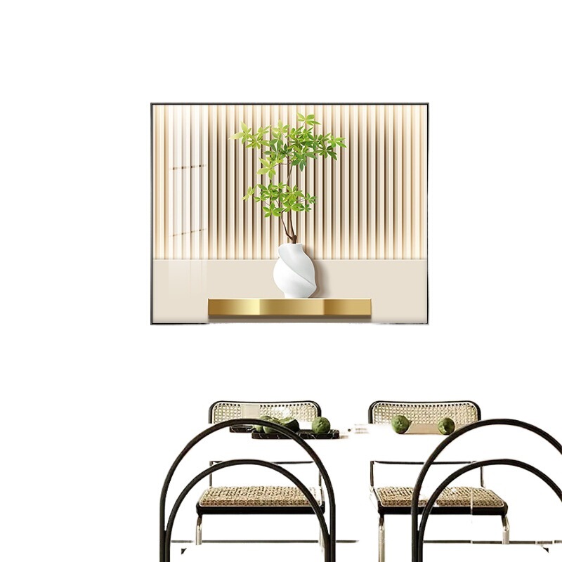 现代简约电表箱装饰画免打孔客厅电闸箱弱电箱配电箱盖板遮挡挂画|undefined