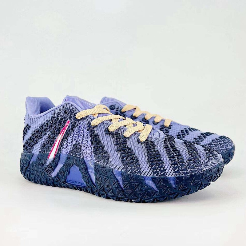 Putian Factory Export Order Morant 3 Basketball Shoes Blue and Yellow Mandarin Duck Sneakers Breathable Support Lightweight Sports Shoes