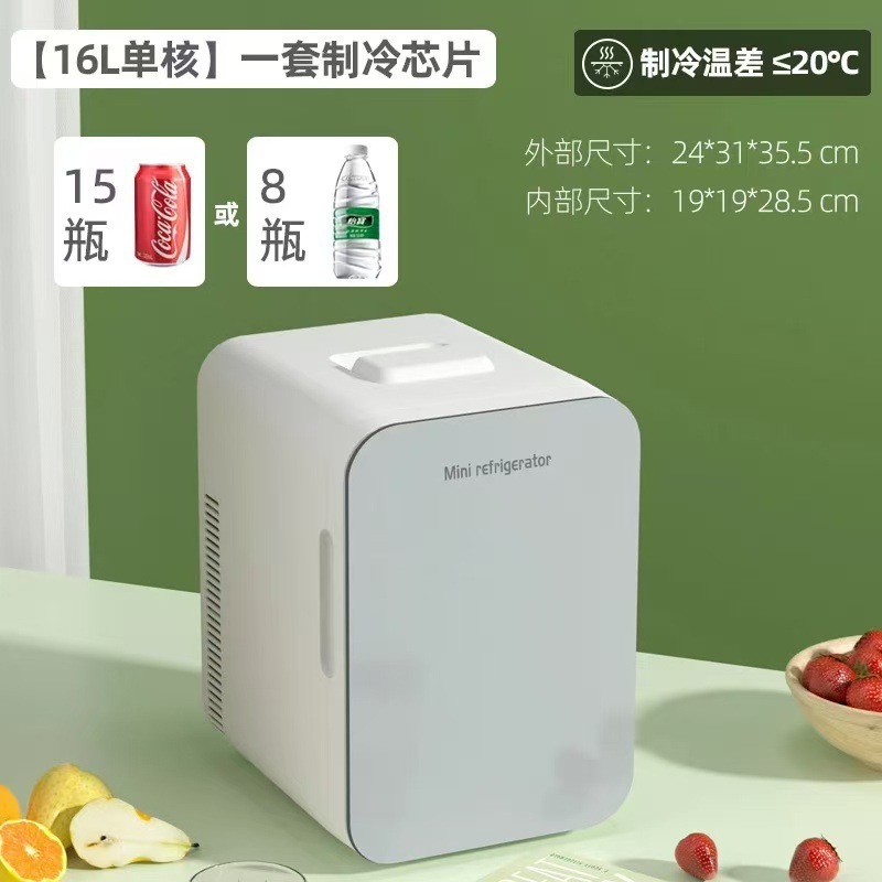 迷你小冰箱小型家用宿舍车载冷藏冷冻一人冰柜厂家代发一件包邮|undefined