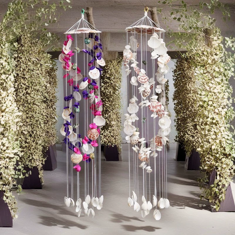Креативная 19 линия японских раковин ручной работы колокольчики для мальчиков и девочек праздничный подарок для спальни балкон украшения украшения двери