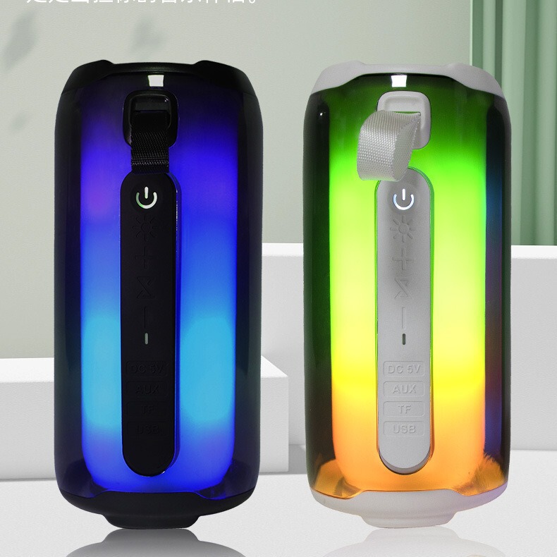 Pulsating Five Medium Wireless Bluetooth Speaker Home Speaker Outdoor Voice Colorful Light Portable Desktop Mini Speaker