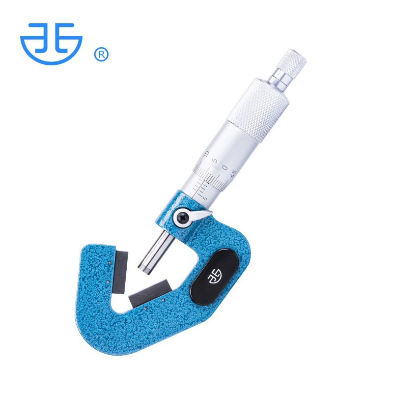 西北青量外径千分尺高精度量具奇数沟千分尺三沟五沟七沟V型金烨