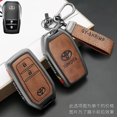 Car key bag, Avalon Key Covers, Specifically for - a1-hand-rope-buckle-black-brown