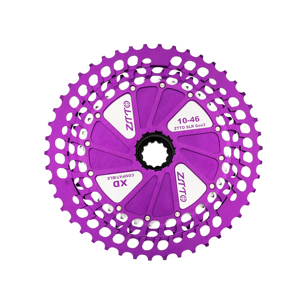 ZTTO Volante ultraligero de 12 velocidades Volante de montaña XD Base de la torre CNC Engranaje de escalada hueco integrado 10-46T