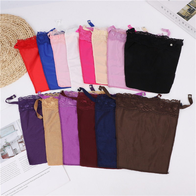 Anti-Exposure Tube Top Artifact One-Piece Tube Top Cloth Spring and Summer Thin Lace Tube Top Cloth Seamless Breast Cloth