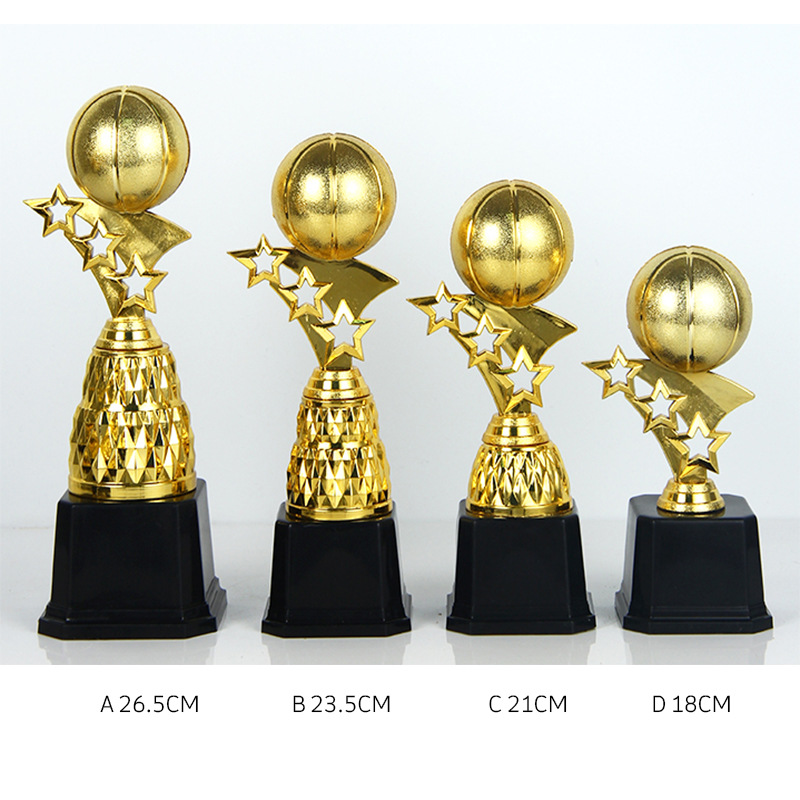 Nuevos eventos trofeos de plástico recompensas juegos escolares infantiles cuentas de cuentas de cuentas de beisbol equilibrio carro paloma