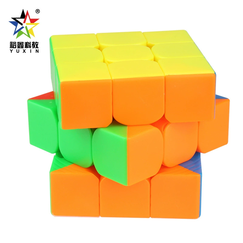 【Прямое поставка от производителя】【Горячие продажи через границу】 3x3 Скорость Кубика Рубика без наклеек Кубик Рубика 3x3x3 головоломка играть